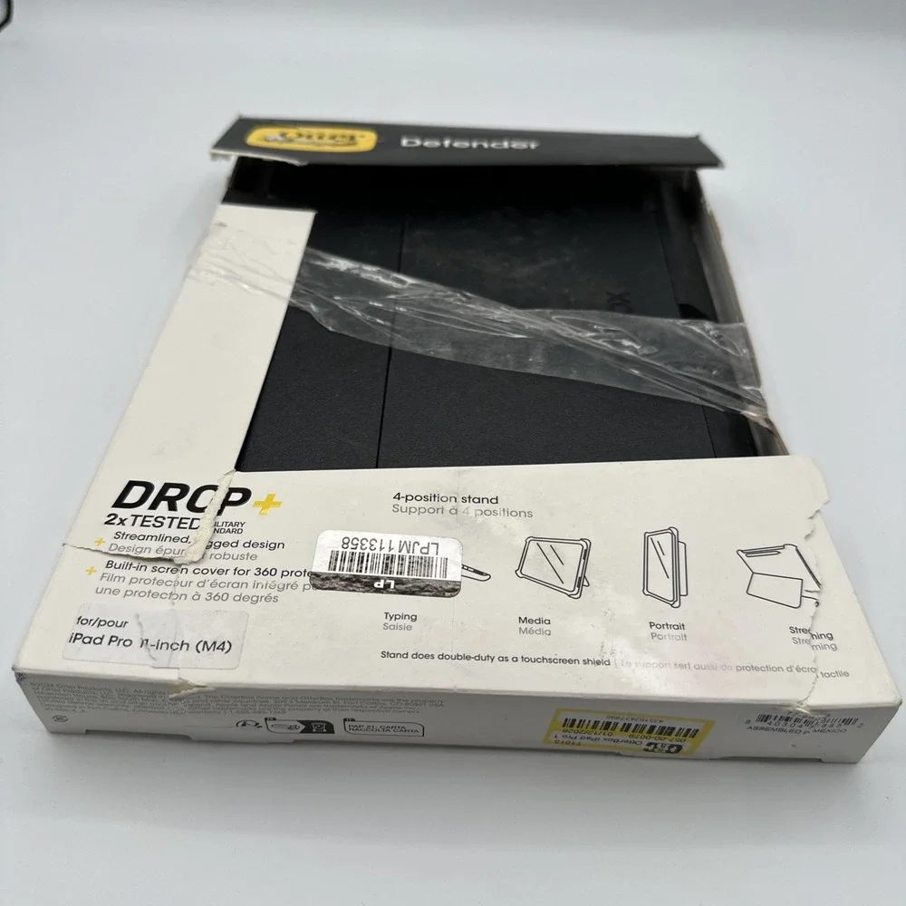 Nn3O OtterBox Case For Apple iPad Pro 11-inch M4 - Blk Defender Series Open Box